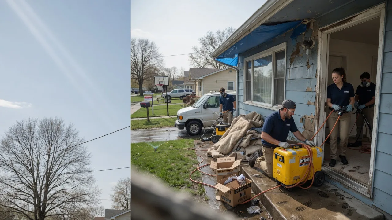 Basement Flood Cleanup in Manhattan, KS near me